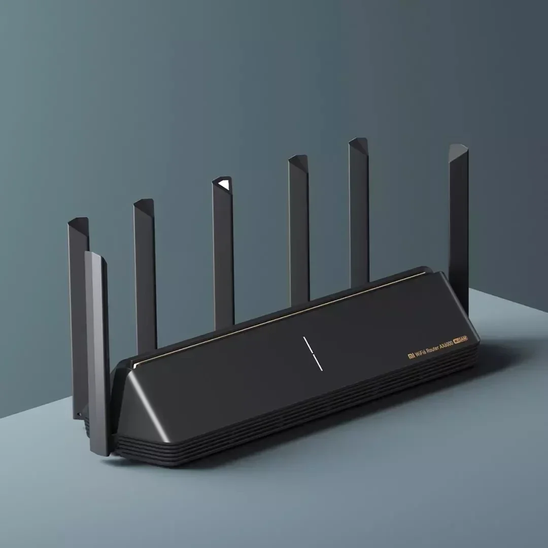 Used China Version Xiaomi AX6000 AIoT Router Wifi 6 5G 2.5G Wifi6 Security 6000Mbs Gigabit Rate Qualcomm External Signal