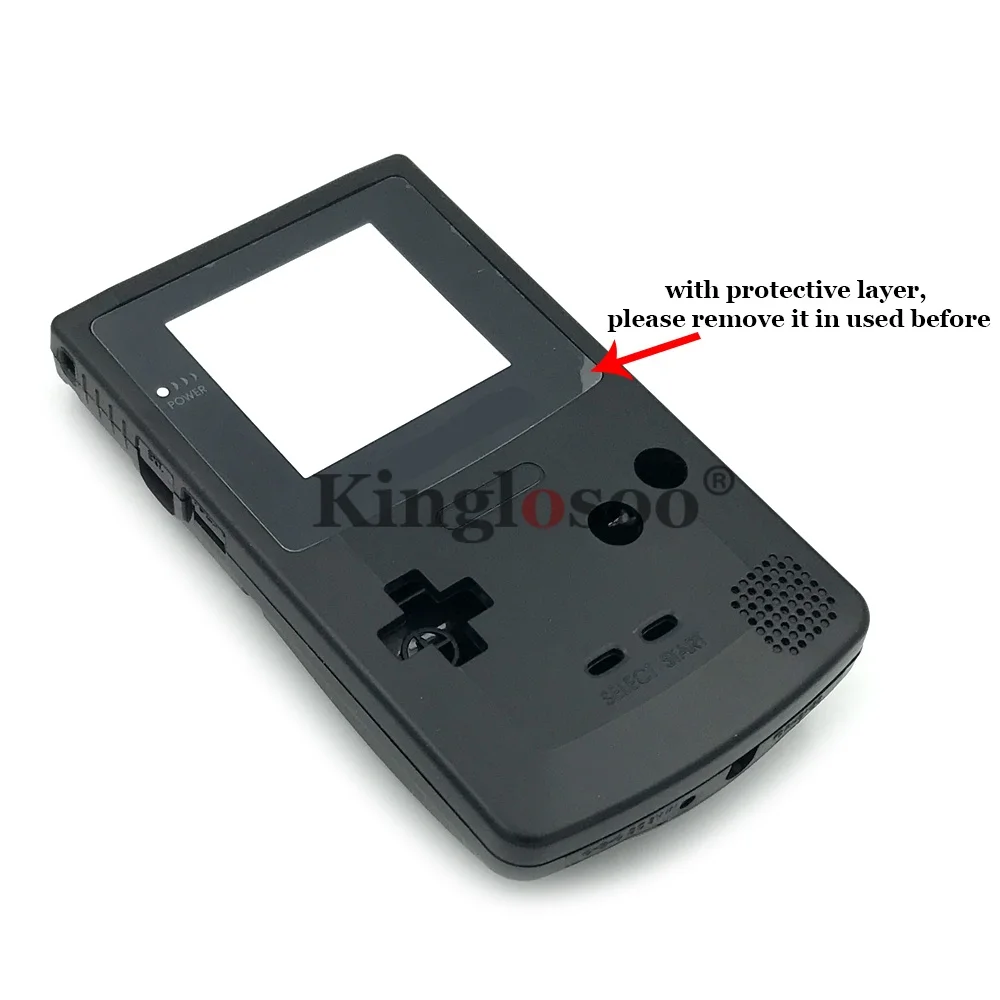 Deluxe Replacement Housing Shell with Rubber Pads and Buttons for GameBoy Color - 19 Vibrant Color Options