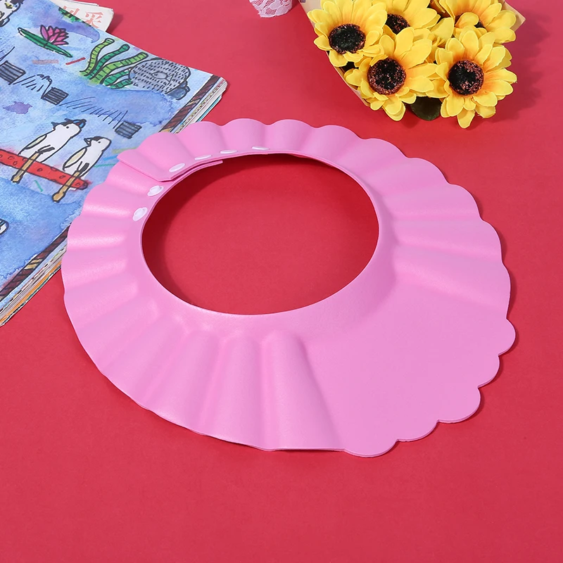 Baby Bath Cap Shower Visor Protect Eye Ear Toddler Girls Boys Adjustable Waterproof Shampoo Hat