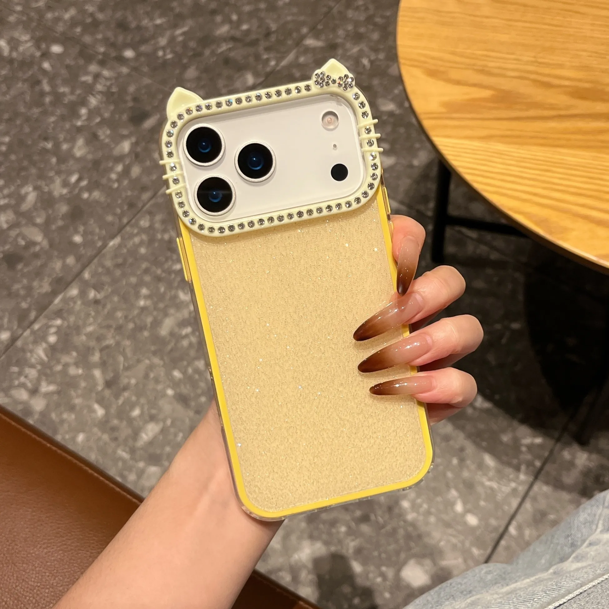 Cat Ear Phone Case - Creative Personalized Anti-Fall Design