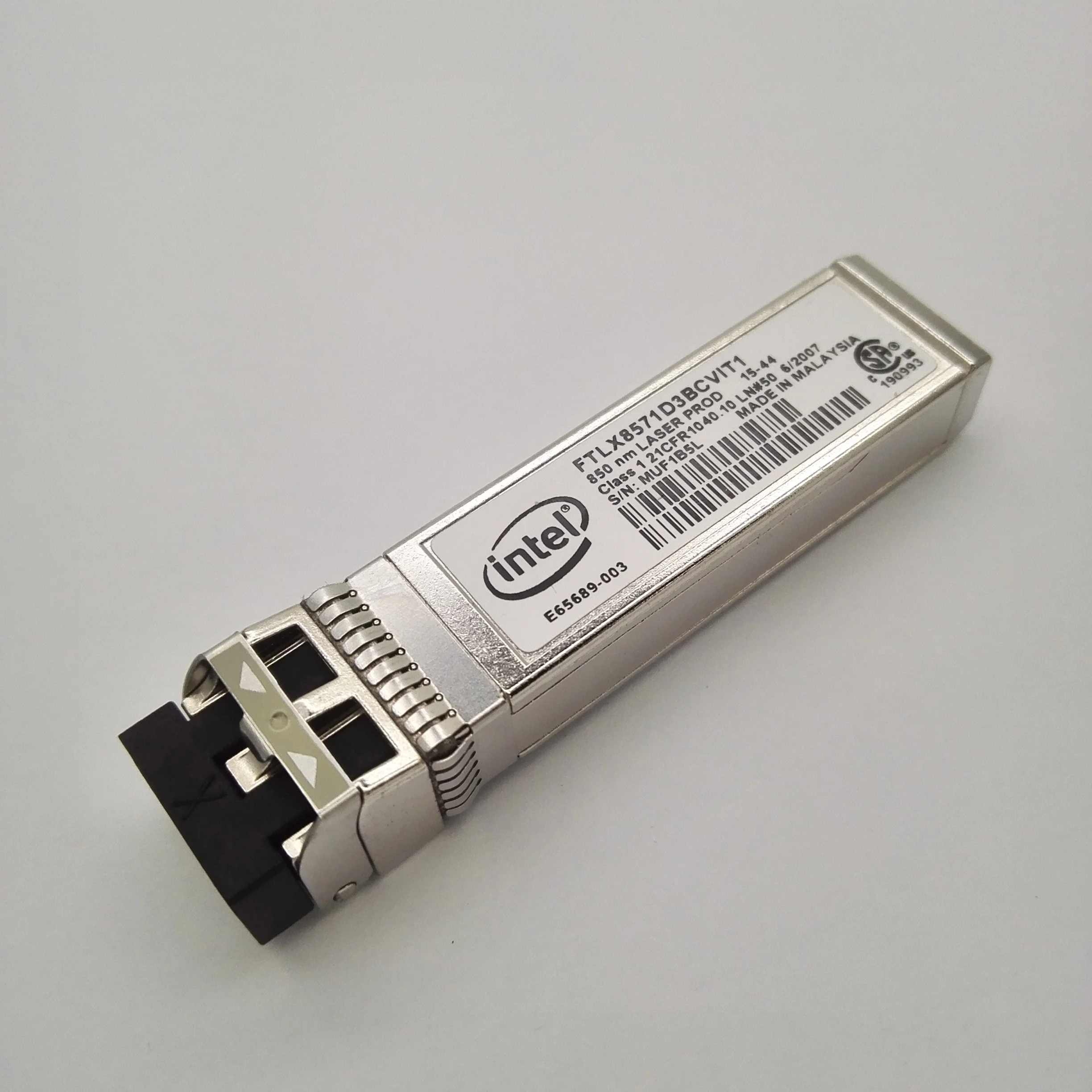 10Gb SFP Transceiver Module For Dell Intel FTLX8571D3BCLVIT1 850nm Short Range 300M Fiber Optic LC SFP+ electronic component,original electronic component