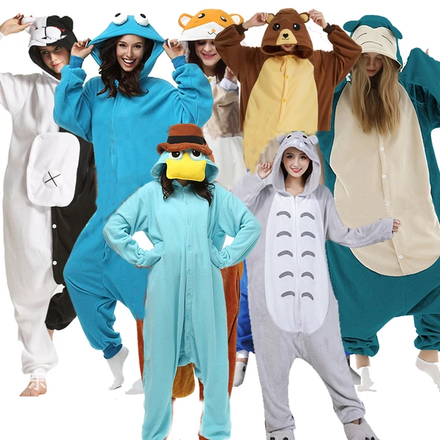 Men One-Piece Pajama, Animal Kigurumi( XXL Suit 180-200CM )Onesie For  Adults Women Full Body Pyjama Cartoon Cosplay Costume - AliExpress