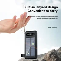 500000mah Solar Power Bank Large Capacity Fast Charging Dual USB Mobile Power with 4 Cables External Battery for iPhone Huawei﻿ - Image 2