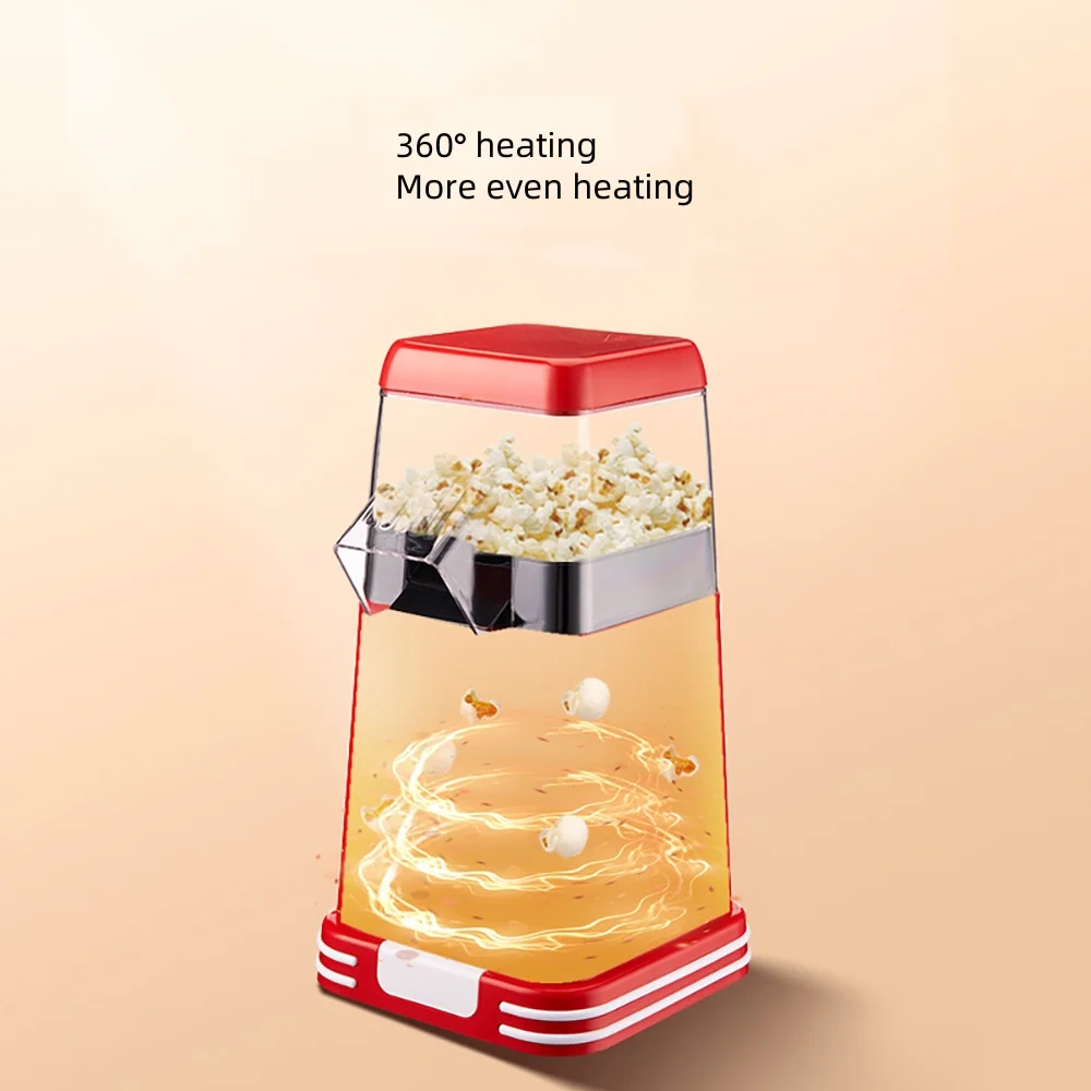 Popcorn Machine Fully Automatic Popcorn Machine Small Hot Air Electric Healthy Oil Free