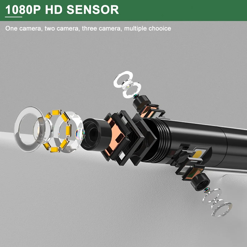 Endoscope Camera Cable Single Lens Dual Lens 8mm/5.5mm/3.9mm/Autofocus 8mm Rigid Cable Only Camera Cable Without Screen Monitor 3