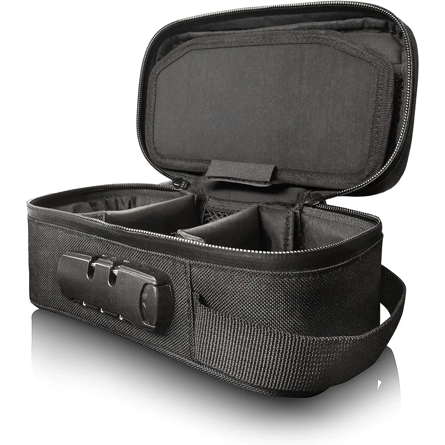 Smell Proof Pouch with Lock Odor Proof Case Containers for Travel Storage 8x4x2.75in smell proof storage pouch