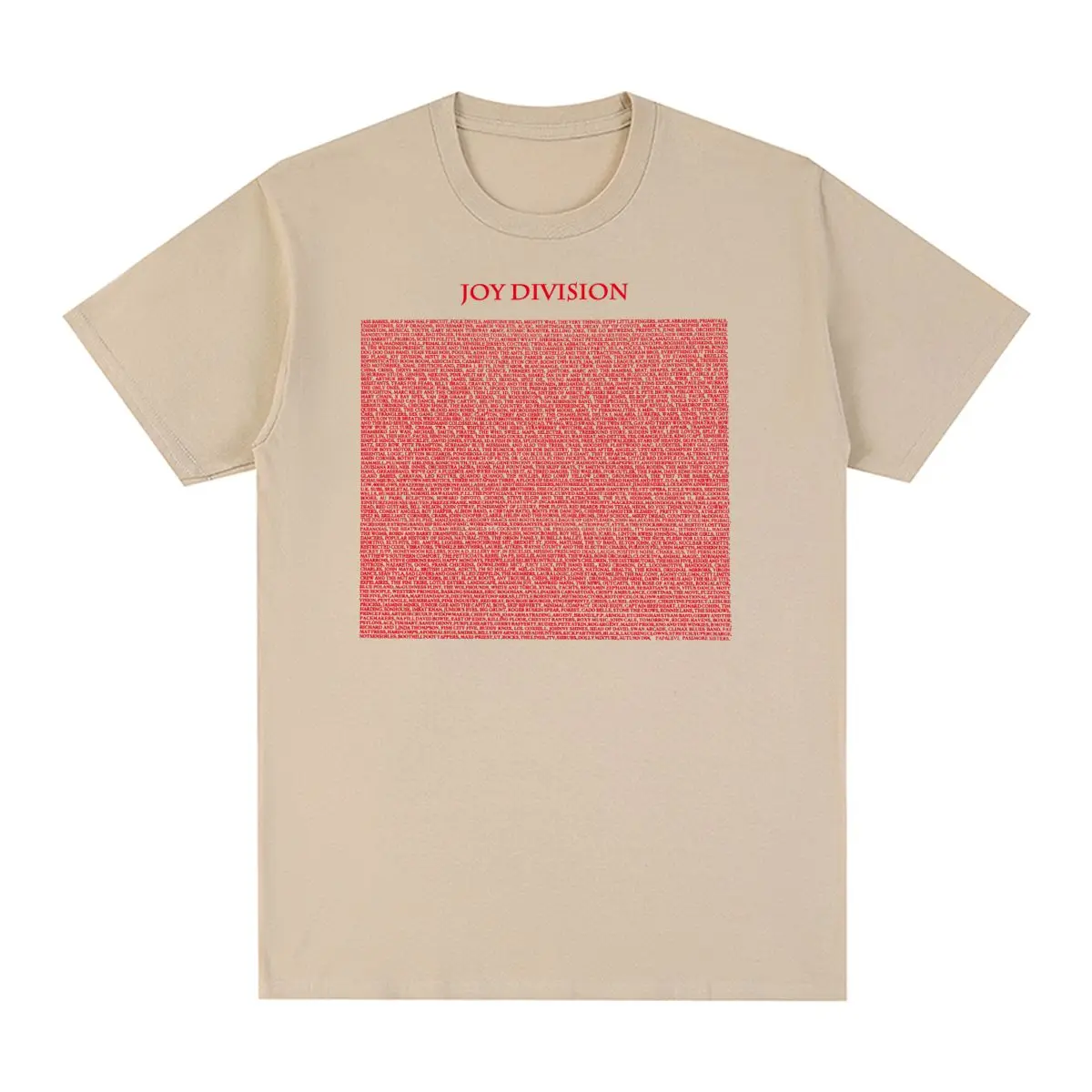 Joy Division Unknown Pleasures Vintage T-Shirt Love Will Tear Us Apart Post Punk Cotton Men T Shirt New Tee Tshirt Womens Tops