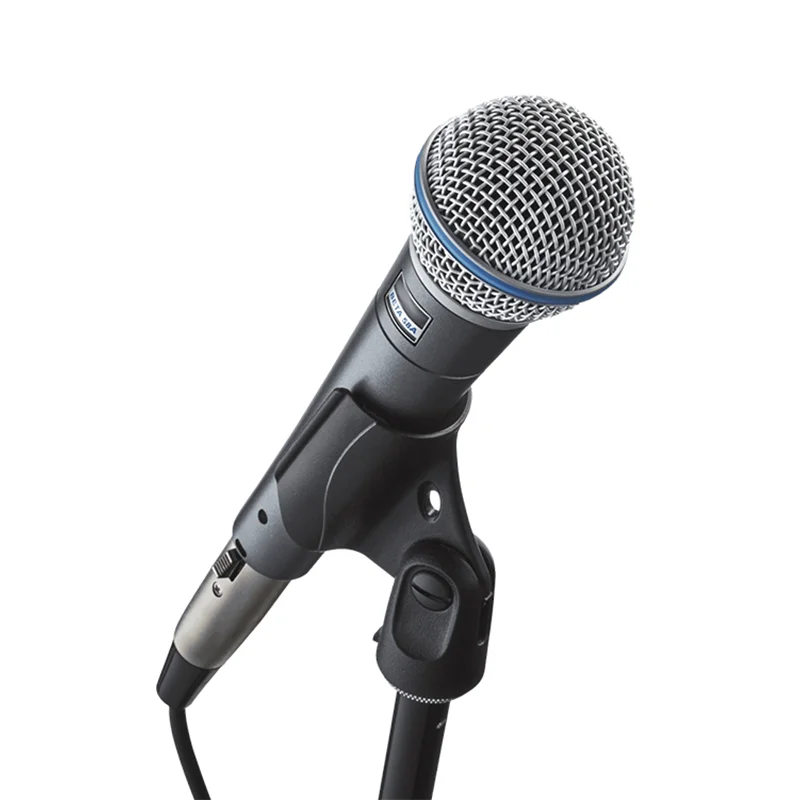 Professional Wired BETA58 with Transformer Supercardioid Microphone for Karaoke Studio