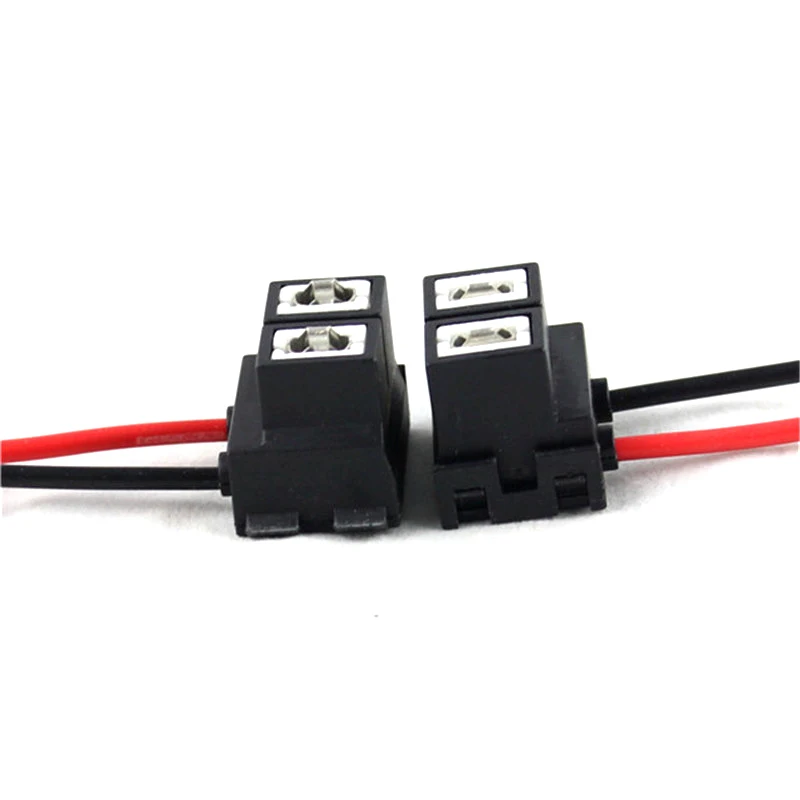 H7 plug ceramic socket adapter h7 led bulb car wire extention cable lamp connector
