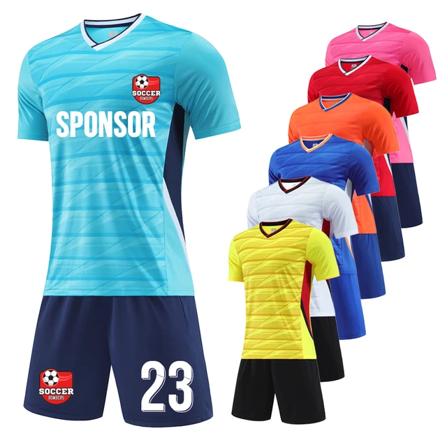 Maillot de Football Personnalisé pour Enfant et Adulte, Kit avec Nom,  Numéro et LOGO, 2021 - AliExpress