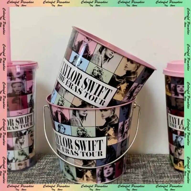 

Оригинальная тематическая чашка для попкорна, попкорн tayпри, двухслойная чашка для попкорна, симпатичный подарок для детей, игрушка