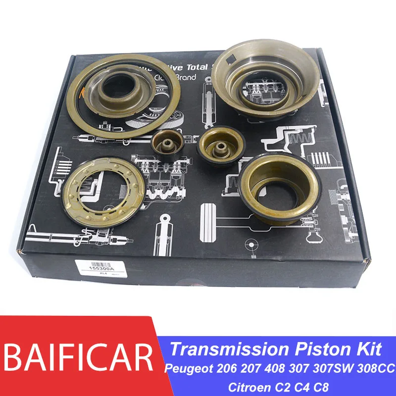 Baificar Brand New Al4 Gearbox Transmission Piston Kit 155300a For