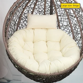 Thick 105cm Egg Chair Cushion Round Swing Pad 1