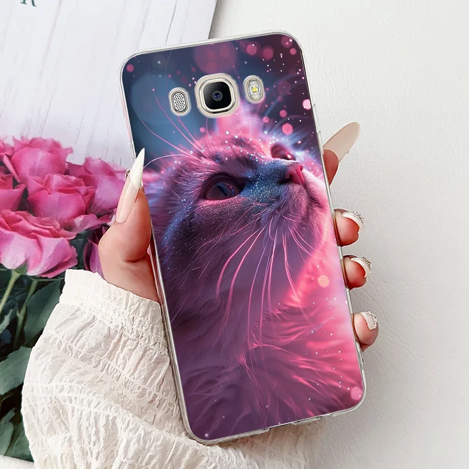 Luxury Painted Soft Silicone Phone Case - Elegant Design Cover