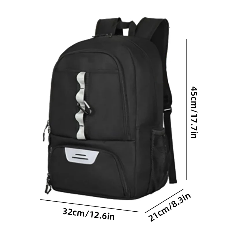 Soccer Backpack Large Capacity Sports Bag with Separate Ball Holder Shoes Compartment for Adults Teens Boys Girls Cool Outdoor 6