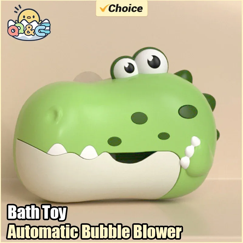 Plastic Dinosaur Bubble Bath Toy with Music for Kids