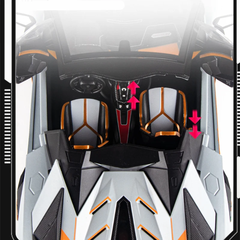 激安ショップページ 【18】 1/18 Aventadors SVJ 63 Alloy Racing Car Model Diecast Metal Toy