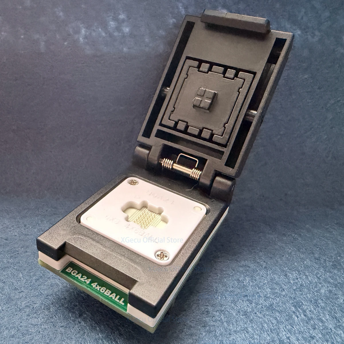 T76_B24_10-4x6 100% XGECU 오리지널 고속 BGA24 어댑터 프로브 소켓 크기: 6mm x 8mm 4x6 볼 BGA24 풀핀 24핀 소켓