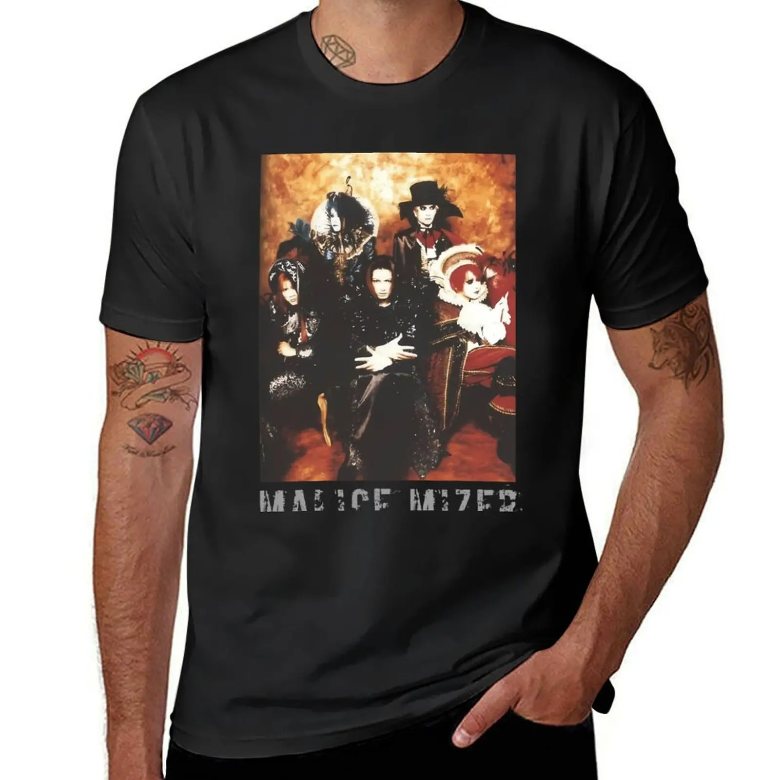 

Malice Mizer T-Shirt blacks sweat plain white t shirts men