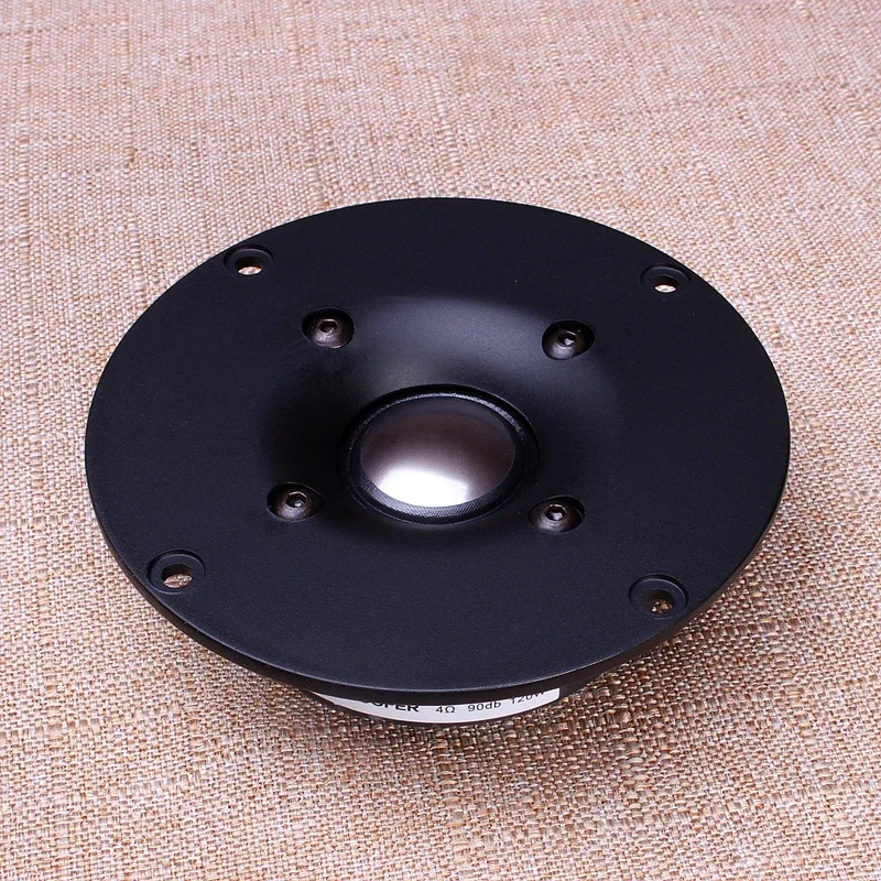 SOTAMIA 1Pcs 4 Inch Tweeter Audio Speaker 4 Ohm 60W Silk Film Hifi Audio Treble Speaker DIY Sound Music Home Theater Loudspeaker