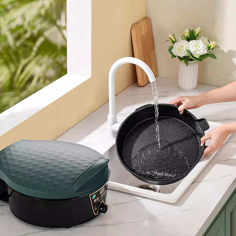 Separate electric cake pan electric cake stall household double-sided heating pancake pan pancake machine weighs deeper 5