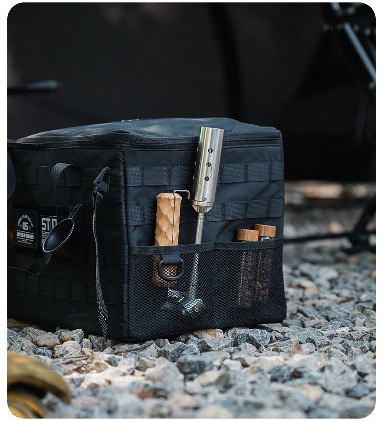 Outdoor Cam Picknick Magie Montage Tasche Tragbare Herd Lagerung Fall Multifunktionale Cam Getriebe Kochen Utensilien Lagerung – Detail 19