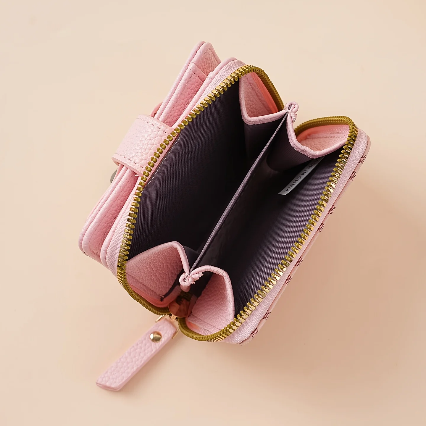 Women’s Retro Wallet – Multiple Card Slots, Cash Pocket, Mini Purse, Minimalist Travel Wallet