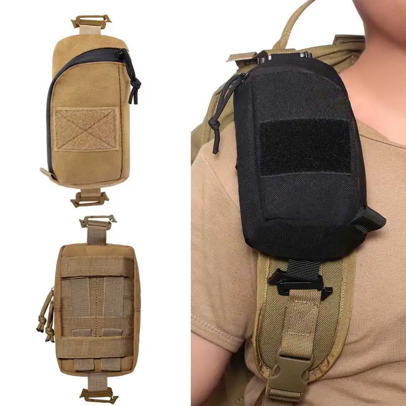 Sports Molle Outdoor Pouch Tactical Bag Camping Hunting Fishing Nylon Bag Pouch 