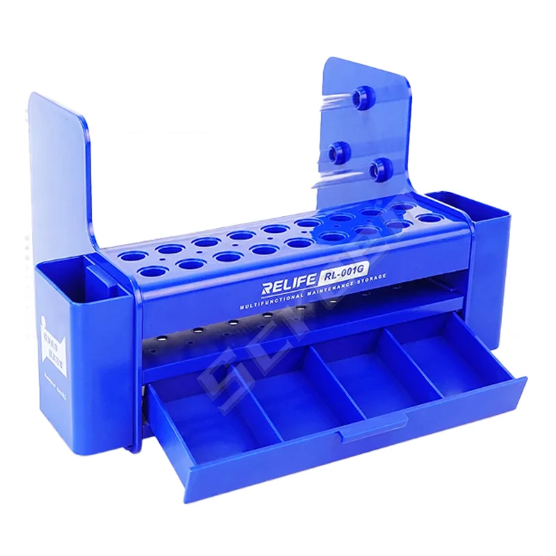 RELIFE RL-001G Multifunctional Maintenance Storage Box Desktop Office Storage Electronic Component Tools Large Capacity