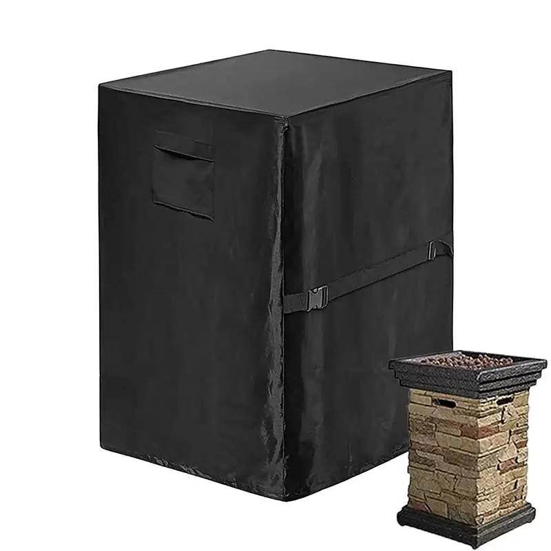 BBQ Grill Barbeque Cover Anti-Dust Waterproof Square Fire Pit Cover Charbroil BBQ Outdoor Rain Protective Barbecue