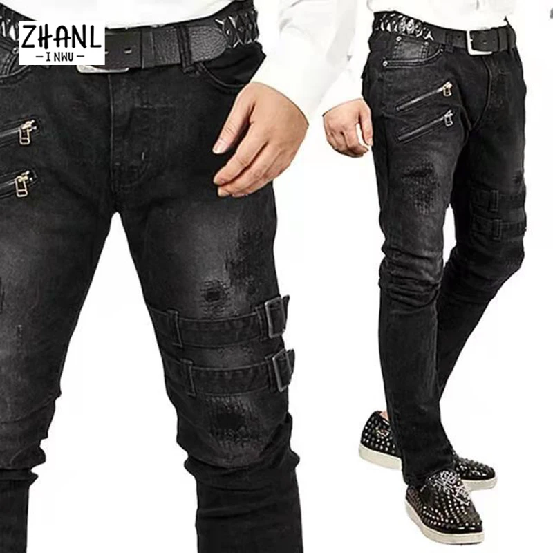 Рисунок 4 - Джинсы мужские зауженные на молнии