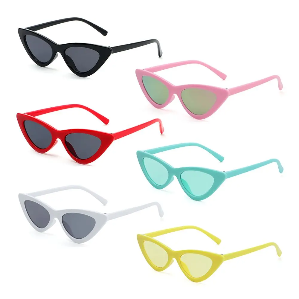 3-9 Jahre Schmaler Rahmen Niedliche Katzenaugen-Sonnenbrille Sonnenbrille für Kleinkinder – Detail 11