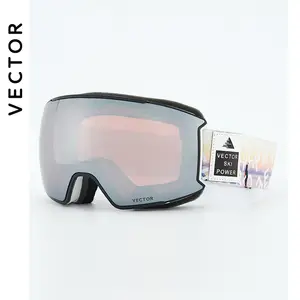 KTEBO Lunettes de Ski Hommes Femmes, OTG - Anti-Buée Masque de Ski