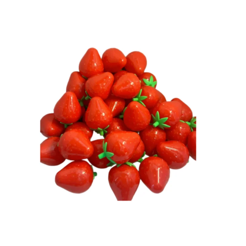 Set da 15 pezzi con stili assortiti, temperamatite a forma di fragola per studenti, design simpatico a cartoni animati, alto valore estetico, temperamatite manuale a foro singolo - immagine 3
