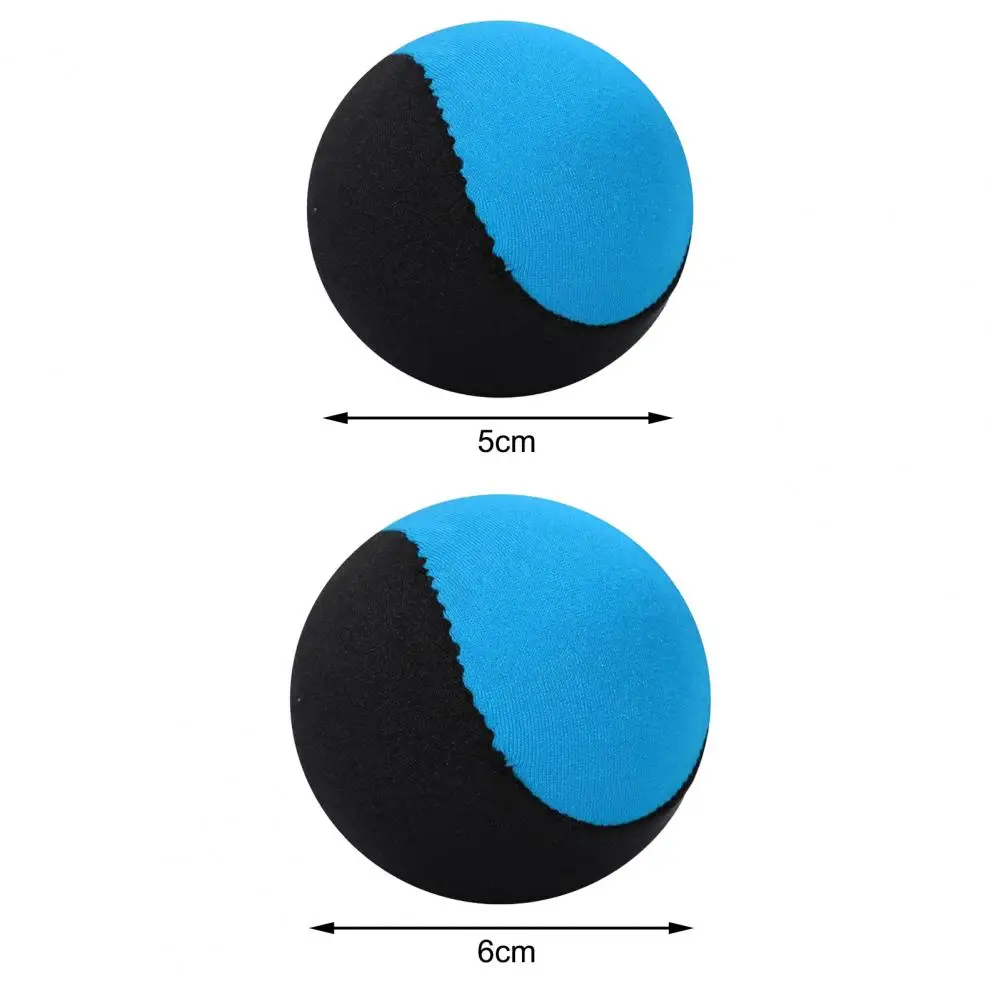 Bouncing Water Toy Ball Swimming Floating Lightweight 5/6cm Outdoor Bouncing Ball Water Toy TPR Beach Ball Pools Water