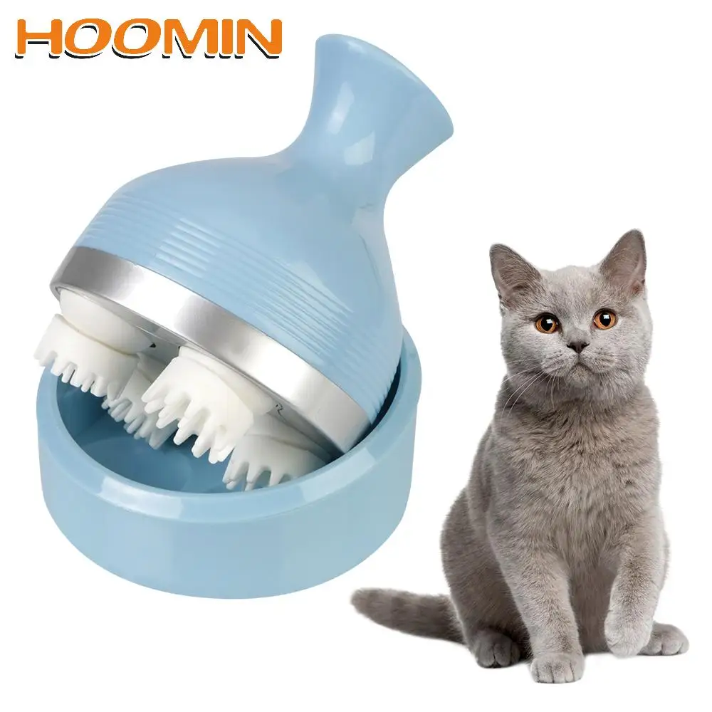 HOOMIN Electric Head Massager Relieve Stress Multifunctional Rechargeable For Scalp Body Shoulder Neck Pet Cat Dog Massage | Дом и сад