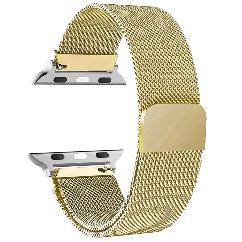Sophisticated Milanese Loop Metal Wristband Bracelet