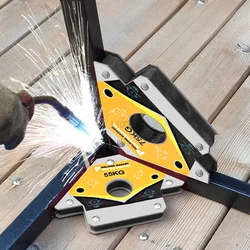 Multi-angle Power Soldering Locator Tool Strong Magnetic Welding Positioner Welding Aid Holder Magnetic Suction Stone Weld Fixer