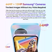 هاتف ذكي OSCAL TIGER 12 Android13 Helio G99 بشاشة 6.78 بوصة 120 هرتز 2.4K هاتف محمول بشاشة 16 جيجابايت (8 + 8 جيجابايت) وذاكرة وصول عشوائي 256 جيجابايت وذاكرة قراءة فقط 64 ميجابكسل 4 جيجابايت 5