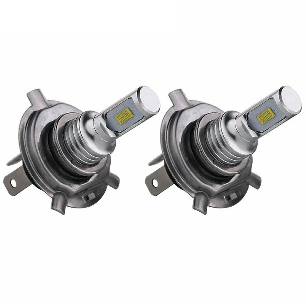 LED Headlight Bulbs Kit - High Low Beam, Ultra Bright 35W 4000LM, 6000K White
