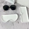 Sunglasses Tray Plaster Silicone Mold DIY Jewelry Storage Box Epoxy Mould Coaster Saucer Crystal Drop Glue Mould Home Decoration 4