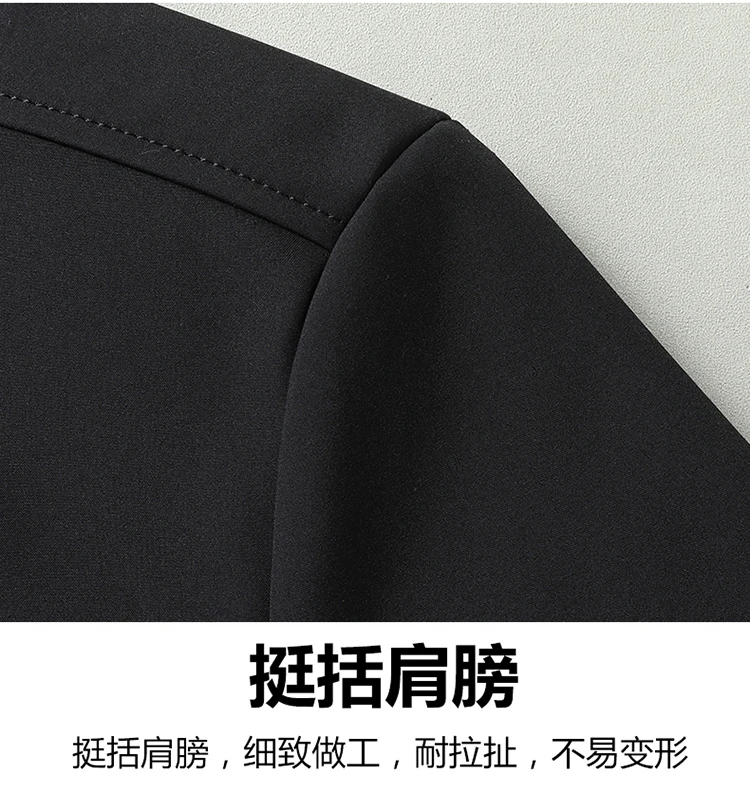 Neue Frühling und Herbst männer Modische Gentleman Business Camping Outdoor Reise Casual Papa der Anzug Executive Revers Jacke – Detail 5