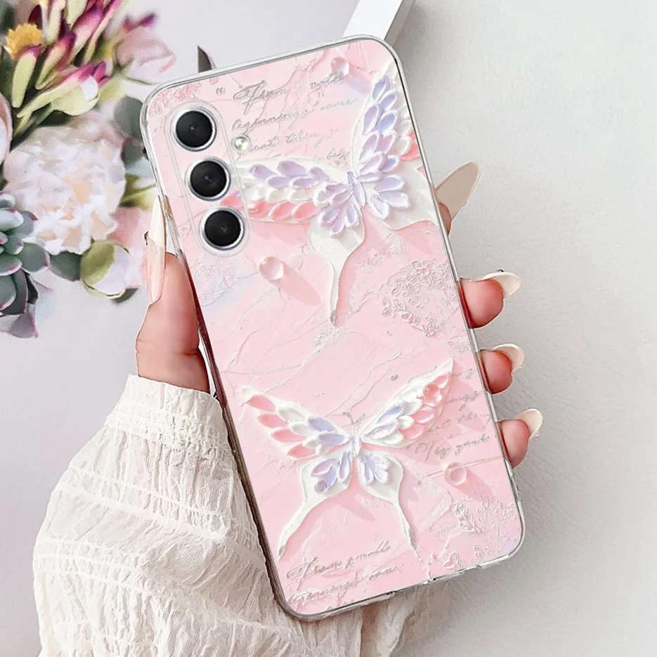 Luxury Painted Soft Slim Phone Case - Elegant Back Cover Coque