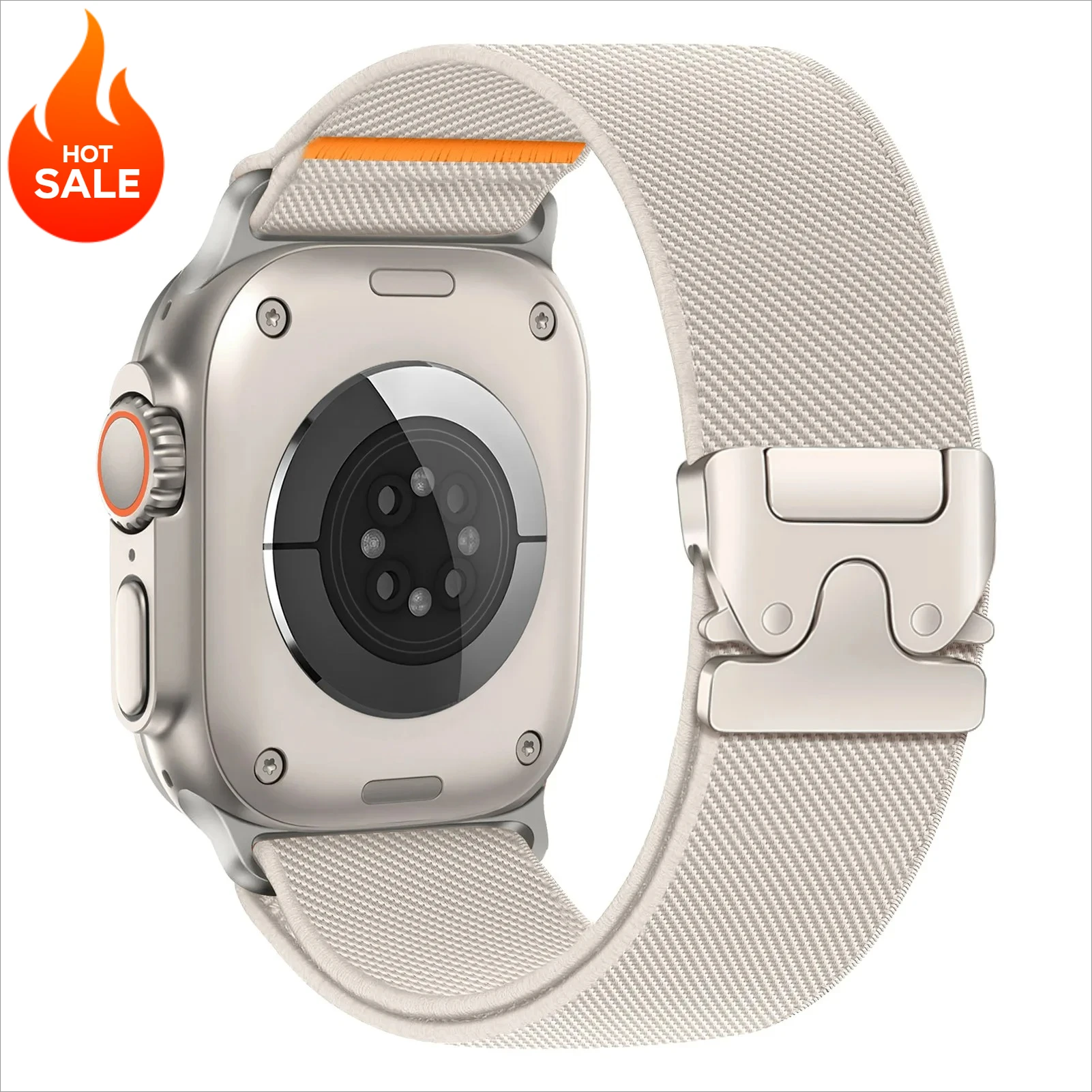 Premium Parachute Nylon Strap for Smartwatch – Adjustable and Durable Bracelet Band