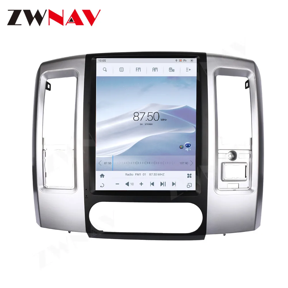 

For Dodge RAM 1500 2500 3500 Android 11 64GB Tesla style Car Multimedia Player GPS Navigation Car Radio Tape Recorder Head Unit