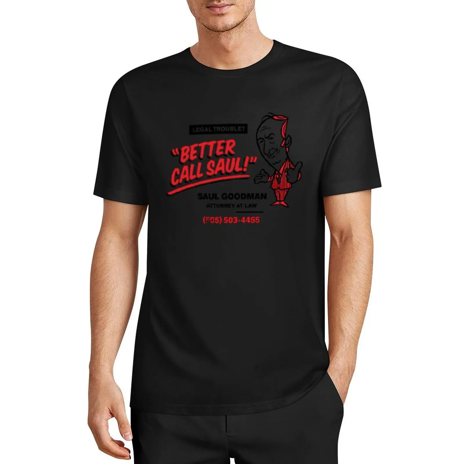 

Better Call Saul Saul Goodman Breaking Bad T-Shirt quick drying hippie clothes oversized t shirt men