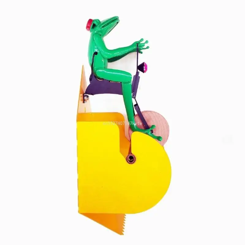 Functional Frogs Toilet Paper Dispenser Wall Mounted Roll Holder Simple Installs