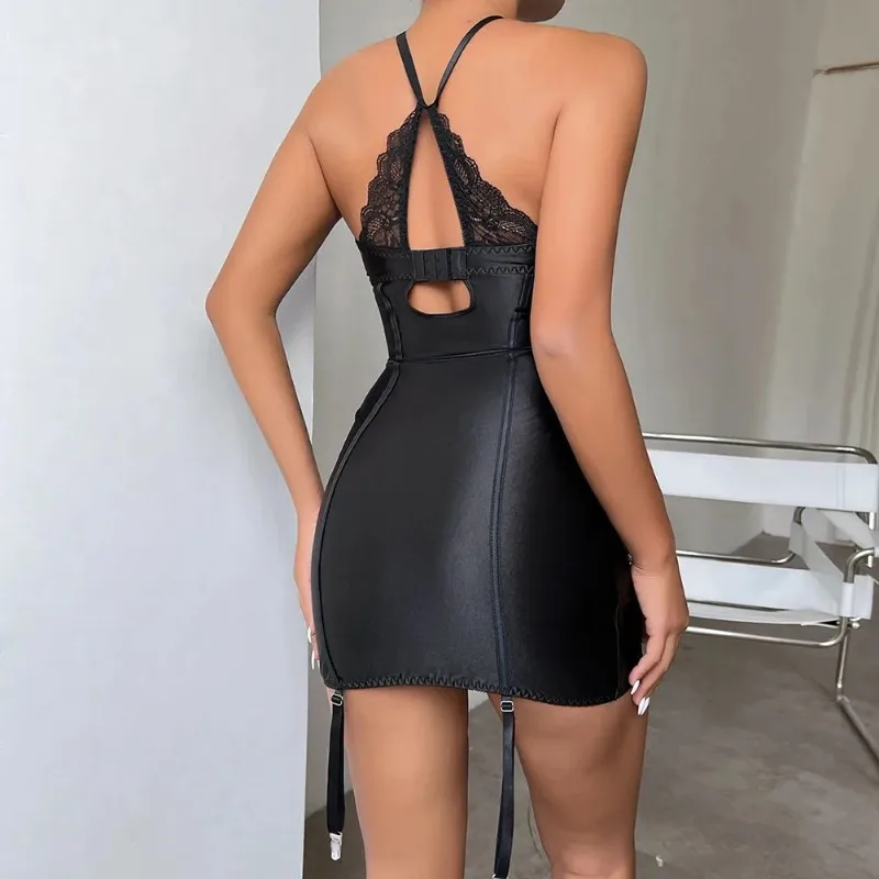 Women Underwear Set Pyjama-sets Bra Sexy Underwear Erotic Lingerie Ladies Lingeries Comfort Sleepwear Skirt