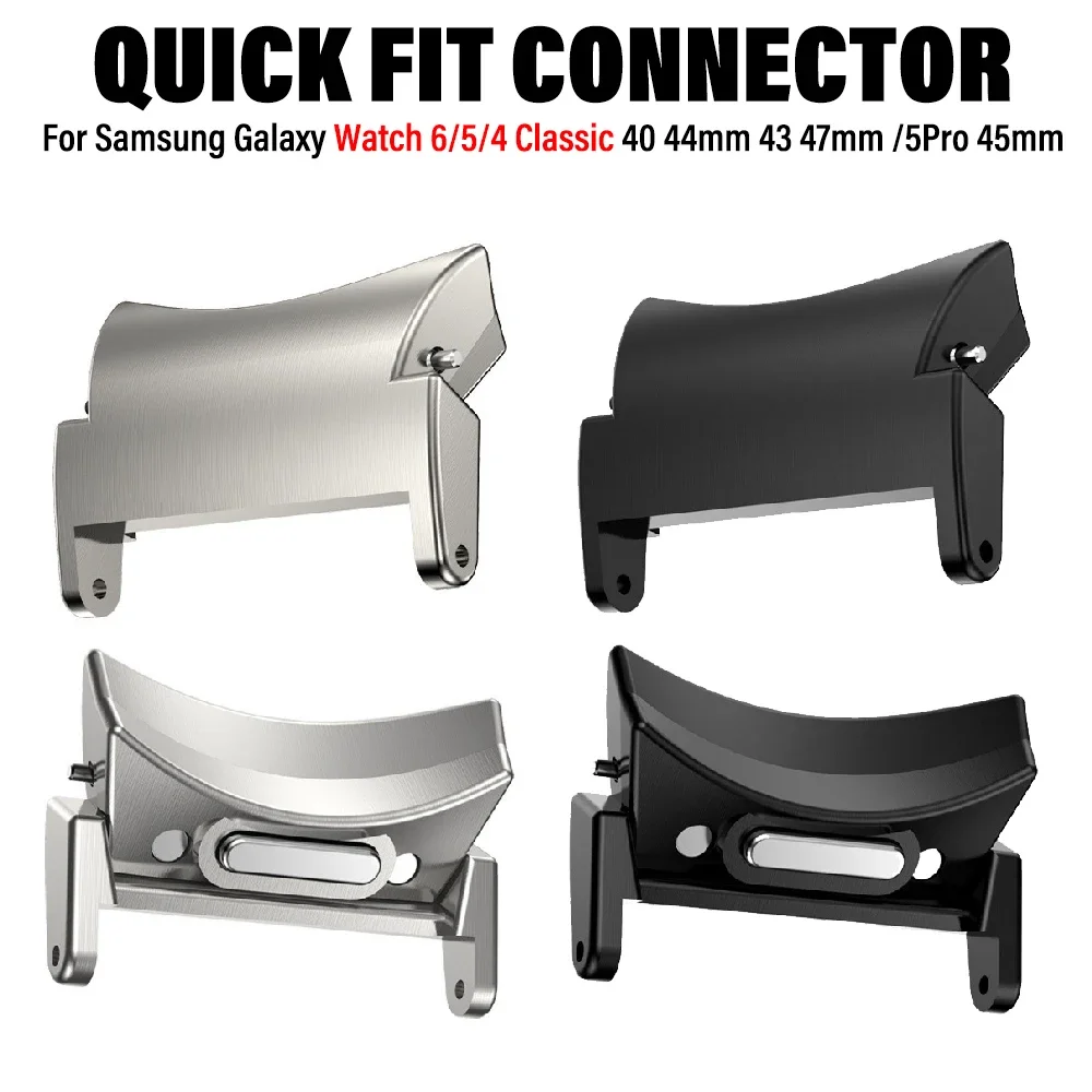 Stainless Steel Quick Fit Connector with 20-22mm Adjustable Adapter