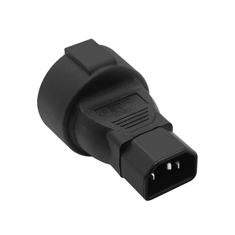 IEC320 C14 Naar Eu, Stopcontact Adapter Iec 320 C14 Naar Eu, eu Ac Plug Power Converter Ups Pdu Kabel